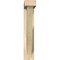 Ekena Millwork Traditional Block Rough Sawn Bracket w/ Offset Brace, Douglas Fir, 4"W x 18"D x 22"H BKT0402X18X22TRA05RDF - alternate 3